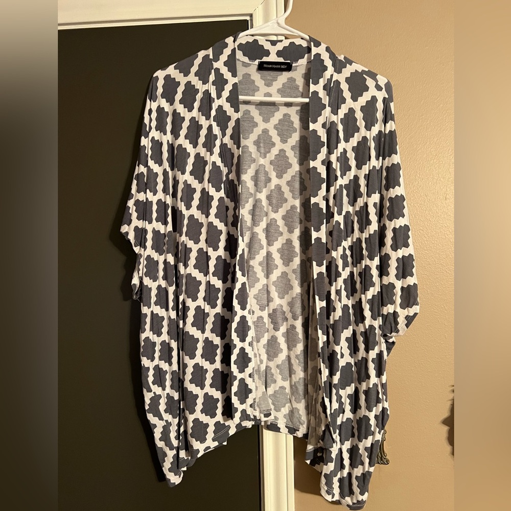 Hourglass Lily knit cardigan dolman sleeve
